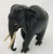 Antique Anglo Indian Elephant Black Ebonized Wood Hand Carved Sculpture For Sale - Image 12 of 12