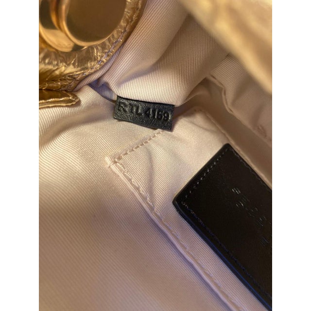 Contemporary Marc Jacobs Gold Pillow Bag For Sale - Image 3 of 12