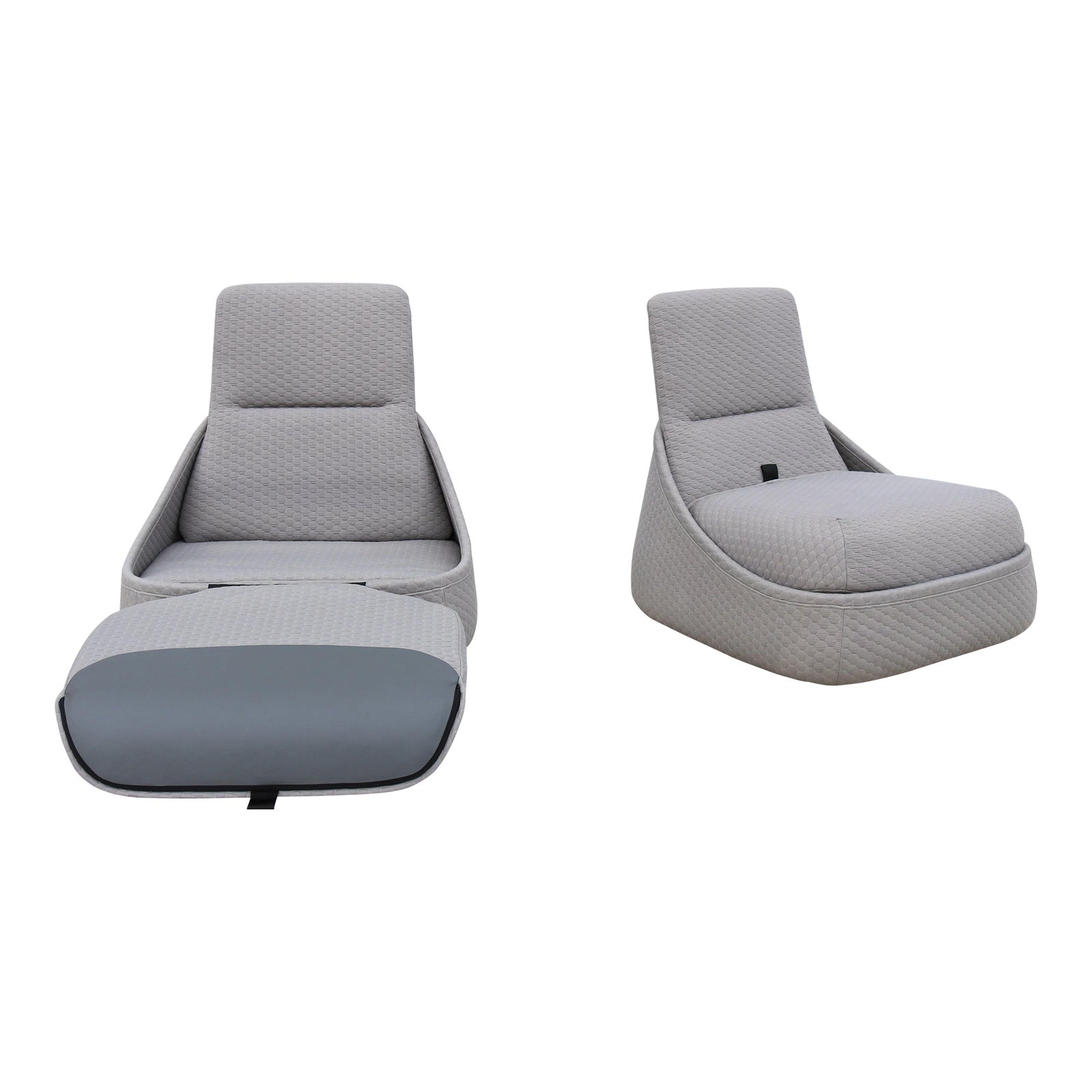 Modern Patricia Urquiola for Coalesse Hosu Lounge Chairs With
