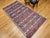 Antique Turkmen Yomut Soumak Kilim, Handwoven Wool, Geometric Pattern, Rust & Blue, 5’ X 10’ For Sale - Image 12 of 13