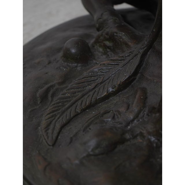 Glass Top Elephant Base Lamp or Occasional Table For Sale - Image 11 of 15