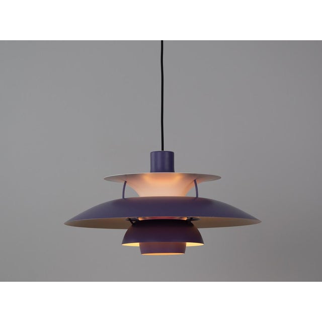 Vintage Danish PH 5 Lamp by Poul Henningsen for Louis Poulsen, 1980s For Sale - Image 3 of 15