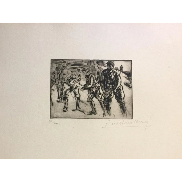 Image dimensions: 9.5 x 13.5 cm. Hand signed. Edition of 100 prints on Hollande paper. From the collection: “Croquis du...