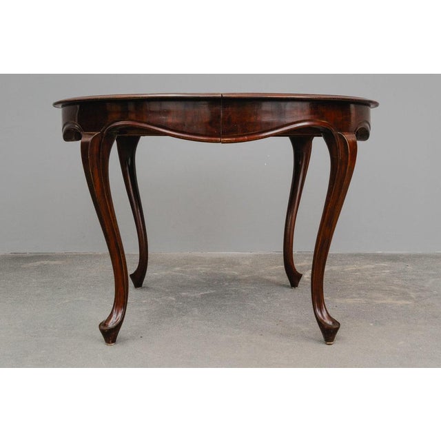 Art Nouveau Table in Mahogany For Sale - Image 10 of 13