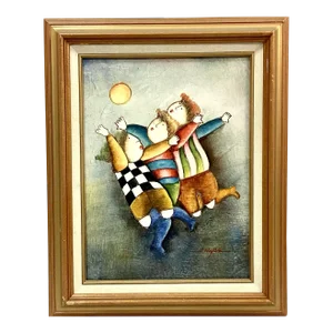 Whimsical Children's Oil Painting by Joyce Roybal