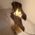 Pair of Ginkgo Brass Table Lamps, Mid Century Modern Italy For Sale In Dallas - Image 6 of 12