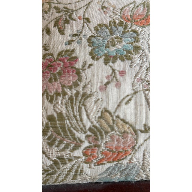 Late 19th Century Late 19th Century Victorian Era Mini Upholstered Footstool For Sale - Image 5 of 13