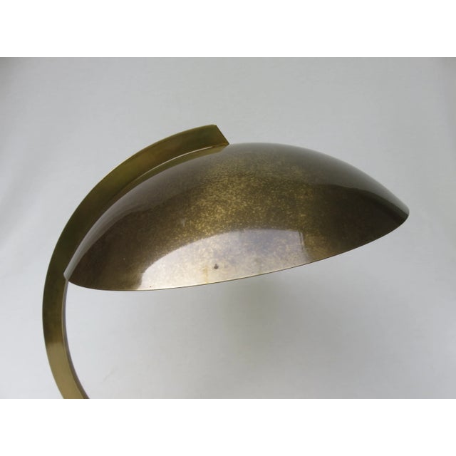 Metal Art Deco German Brass Table Lamps from JBS Joseph Brumberg Sundern, Set of 2 For Sale - Image 7 of 18