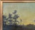 Wood 1910's American Tonalist Landscape Painting by Robertson Kirtland Mygatt 1911 For Sale - Image 7 of 17