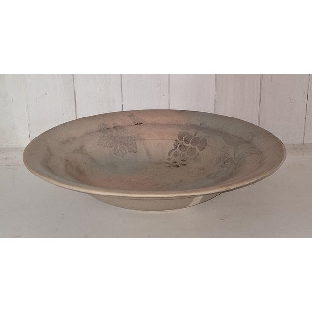 Vintage Fruit Bowl in Beige Ceramic from Scheurich, 1980s, in Very Good conditions. Designed 1980 to 1989 This piece has...