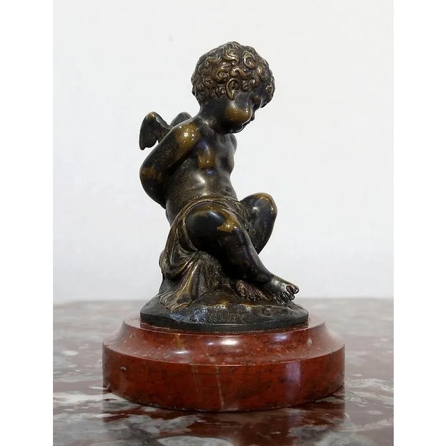 After L. Kley, L’Amour enchaîné, 19th Century, Bronze Sculpture For Sale - Image 4 of 14