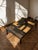 Black Decorative Wooden Coffee Table with Floral Motifs by Victor Cerrato, Italy, 1970s For Sale - Image 8 of 9