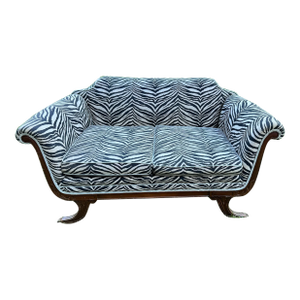 Antique Traditional Style Loveseat