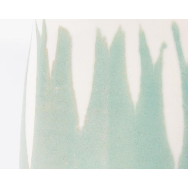 1990s Larry Pejeau 1992 Studio Pottery Vase For Sale - Image 5 of 7