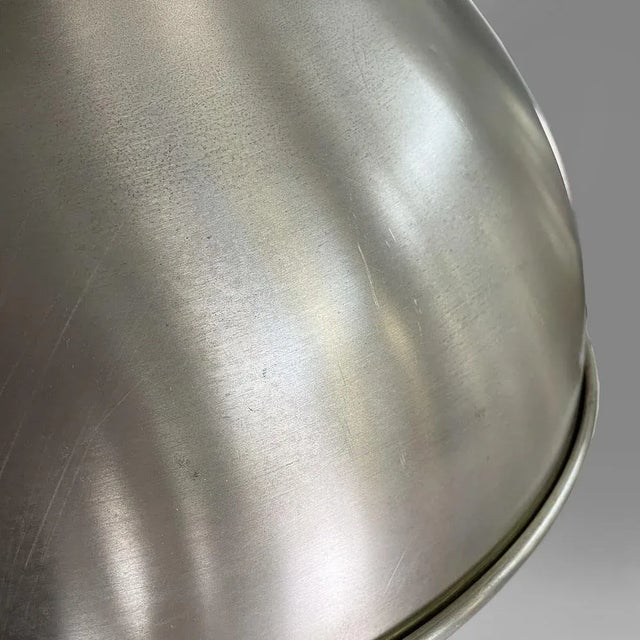 Italian Modern Metal and Opaline Glass Pendant by Vico Magistretti for Artemide, 1970s For Sale - Image 15 of 18