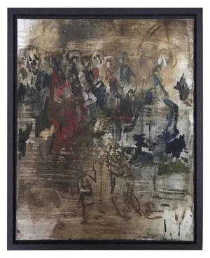 Walter Vilain, Adoration of the Saints, 1990, Acrylic
