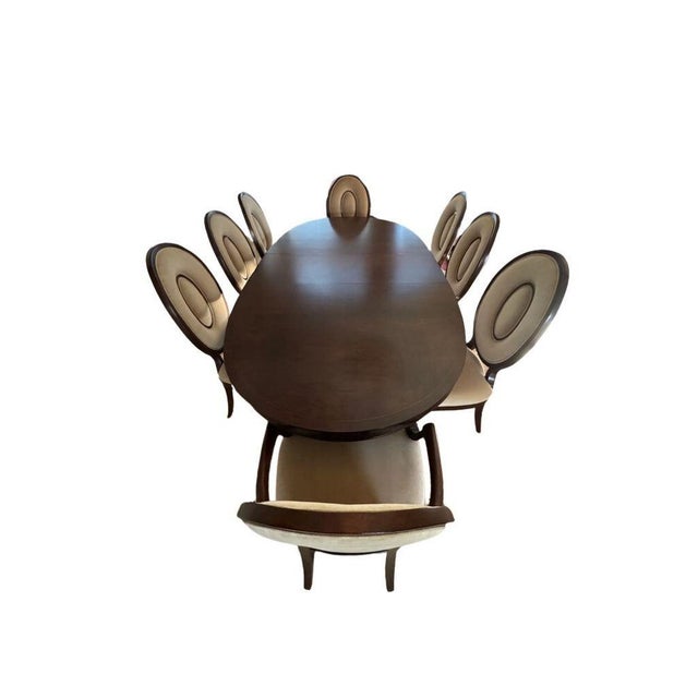 Thomasville Lumine Collection Dining Set of 9 For Sale - Image 10 of 15