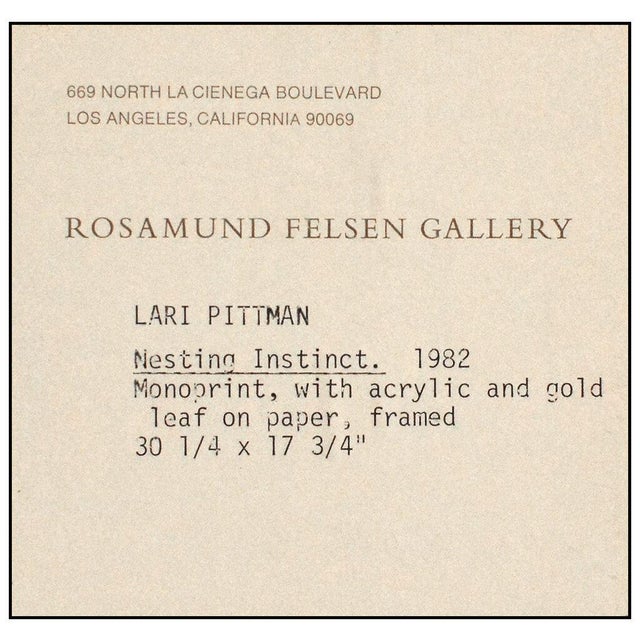 1980s 1980s The Nesting Instinct, Lari Pittman For Sale - Image 5 of 5