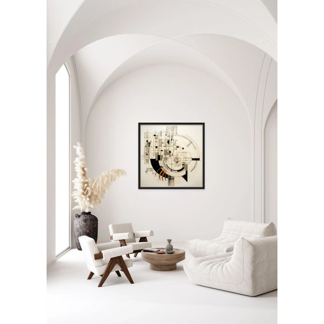 Black and White Minimalist Architectural Print. Museum quality Inkjet/Giclée Print on High-Quality 'Hahnemuhle' Fine Art...