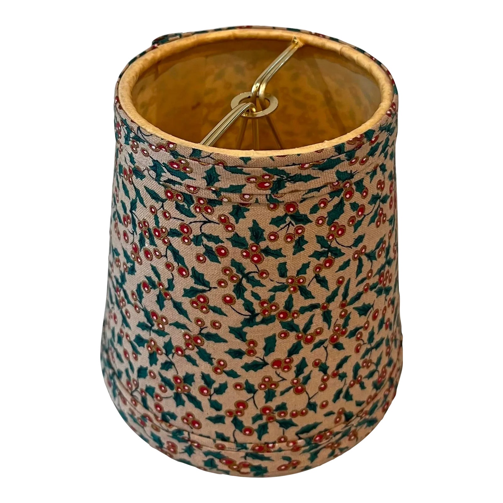 Vintage Fabric Mini ClipOn Lamp Shades Chairish