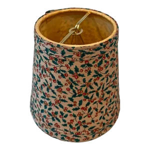 Vintage Fabric Mini Clip-On Lamp Shades