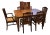 Amazing Deal!! - From Initial Purchase Value of $15k+ to Only $2,900 1950s Mid-Century Modern Dining Table + Chairs - Set of 10 For Sale