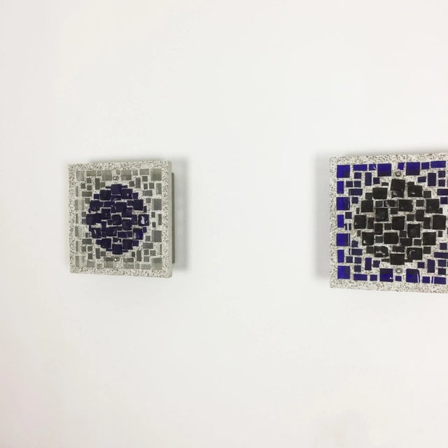 Concrete & Glass Wall Lights, 1970s, Set of 3 For Sale - Image 6 of 18