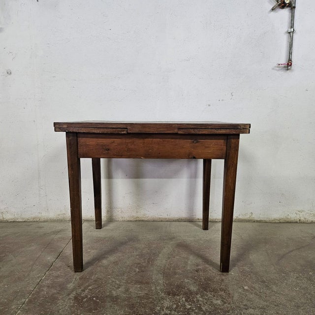 Small Antique Extendable Table, 1890s For Sale - Image 6 of 11