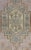 Mid 20th Century Mid 20th Century Vintage Oushak Rug in Light Lavender Background and Chocolate Brown Border For Sale - Image 5 of 8