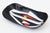This vintage black glass pop art fused glass bowl is from the 1970's. It is very mod looking with it's graphic details and...