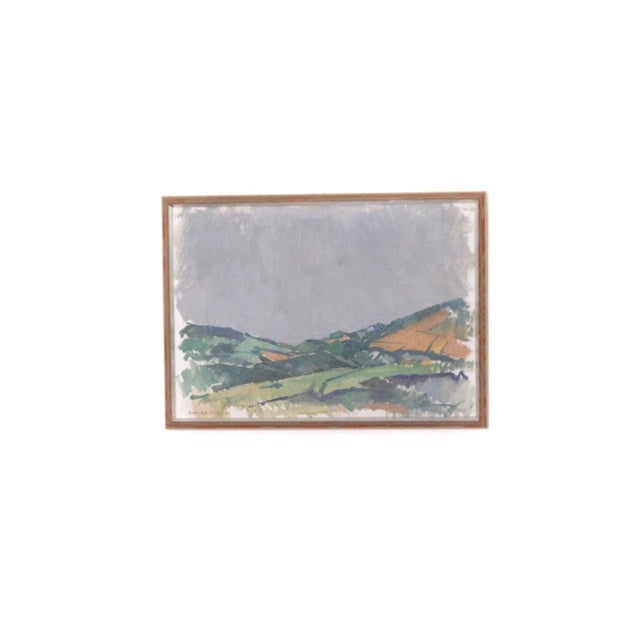 Gustav-Adolf Johansson, Valley, 1972, Oil on Canvas, Framed For Sale - Image 16 of 16