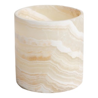 Alabaster Candle Holder For Sale