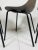 Set of 4 Blu Dot and Clean Cut Collection Modern Chairs With Molded Seats and Black Metal Frames For Sale - Image 11 of 13