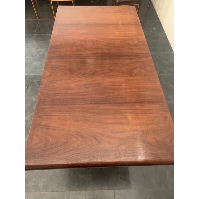 Wood Elm & Maple Dining Table, 1940s For Sale - Image 7 of 12