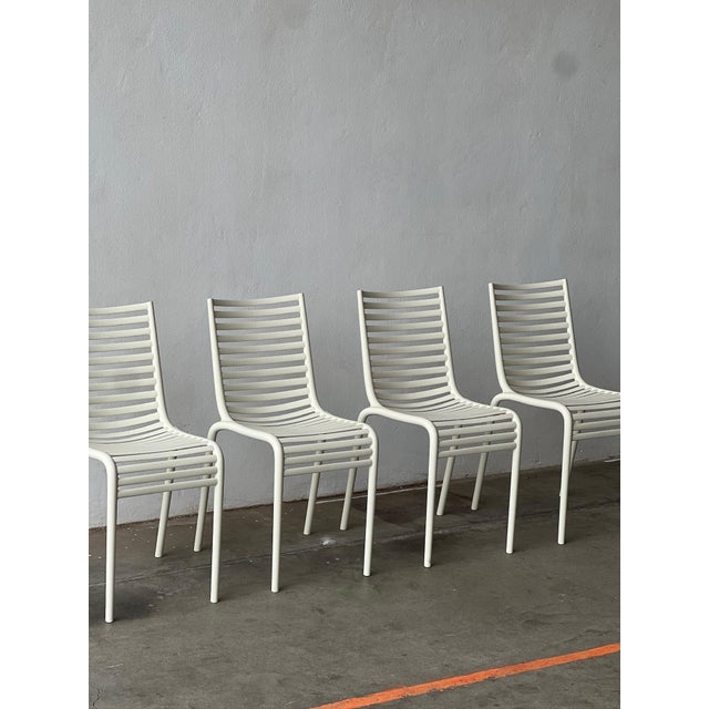 Model Pip-E Stackable Chairs by Philippe Starck for Driade, 2010, Set of 4 For Sale - Image 12 of 17