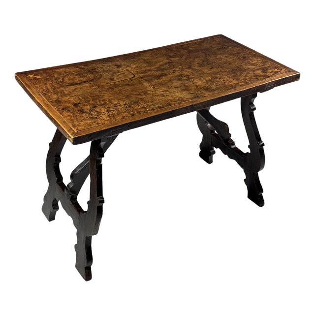 Italian Walnut Console, 18th Century For Sale