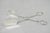 Silver Vintage Silver Plated Faux Bamboo Scissor Style Pastry Cake Serving Tongs For Sale - Image 8 of 10