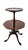 Antique/Vintage J. B. Mersman Chippendale Mahogany Wood 2-Tier "Pie Crust" Side Table For Sale - Image 9 of 10