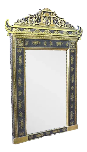 Carved Mirror