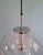 Space Age Pendant Light in Smoked Glass by Glashütte Limburg, 1970 For Sale - Image 6 of 16