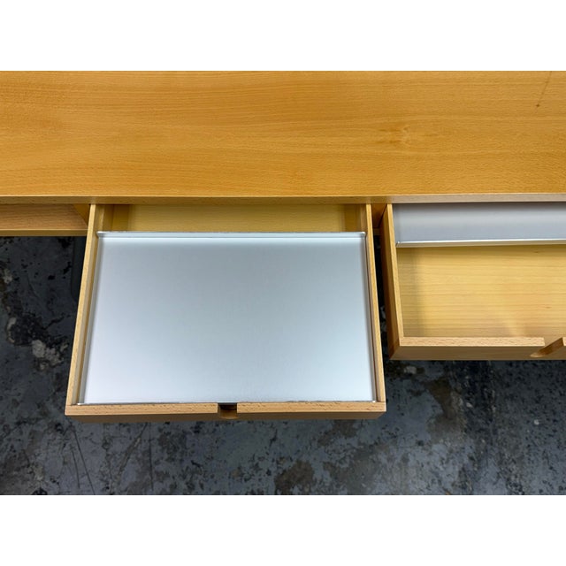 Rodolfo Dordoni for Design Within Reach Worktop Desk + Drawers For Sale - Image 9 of 12