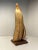 Beige Vintage Chinese Cypress Wood Hand Carved Irregular Shape Wise Man Statue For Sale - Image 8 of 8