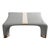 "Perla" Coffee Table With Stainless Steel and Bronze Details For Sale In Los Angeles - Image 6 of 9