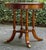 Traditional Vintage Solid Cherry Regency Round End Table For Sale - Image 3 of 9
