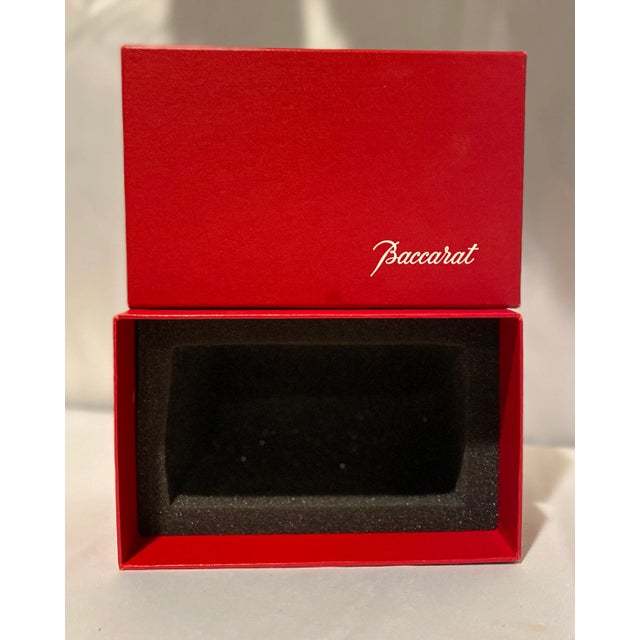 Baccarat Vintage Baccarat Crystal Vase For Sale - Image 4 of 7