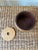 Tan Vintage Mid-Century Rattan, Bamboo & Pine Ice, Nut or Candy Bucket With Tongs-Made in Japan For Sale - Image 8 of 18