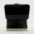 C.1930's Cenedese Murano Italian Hand-Blown Black Keepsake Lidded Box & Accent Dish With Bronze Gilded Mounts For Sale - Image 18 of 18