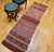 Late 20th Century Vintage Moroccan Tribal Kilim Runner, Flat-Woven Wool, Geometric Stripe Pattern, 2’ X 8’ For Sale - Image 5 of 15