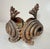 Brutalist Thick Antique Handmade Forged Copper Brutalist Candle Holder Centerpiece Pricket For Sale - Image 3 of 13