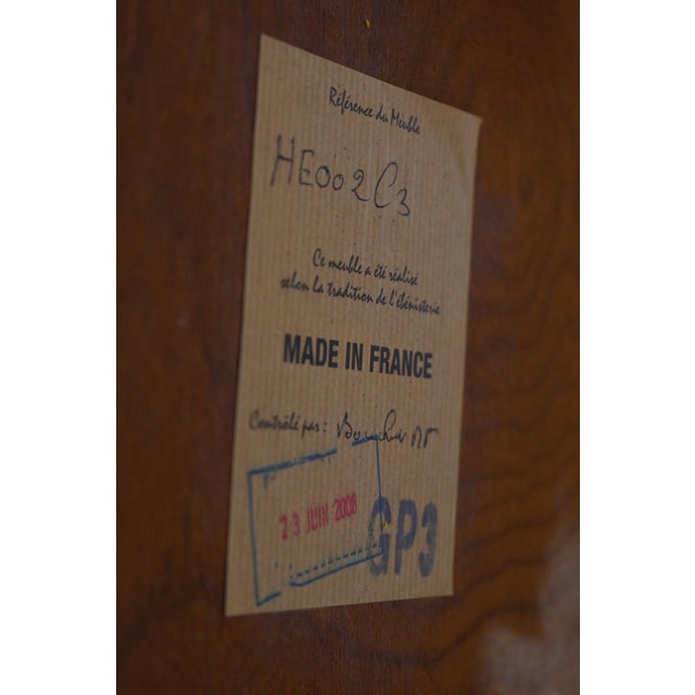 Pair Grange French Splay Legs Cherry Nightstand Tables For Sale - Image 18 of 18